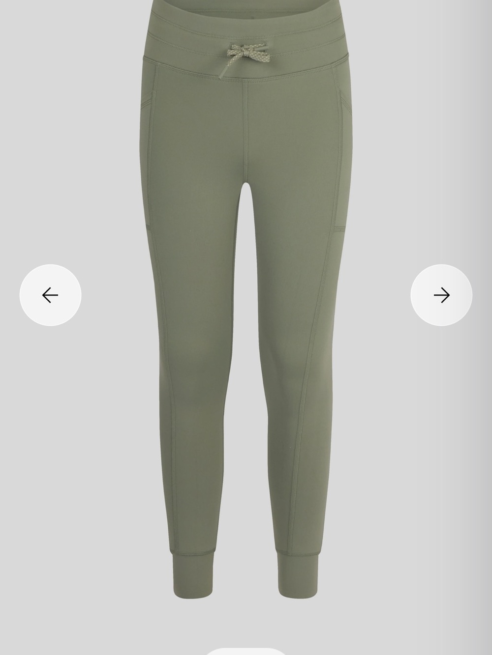 Yogalicious Girls Lux High Waisted Jogger leggings